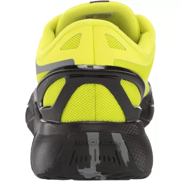 imageReebok Mens Nanoflex Cross TrainerAcid YellowPure Grey 6Core Black