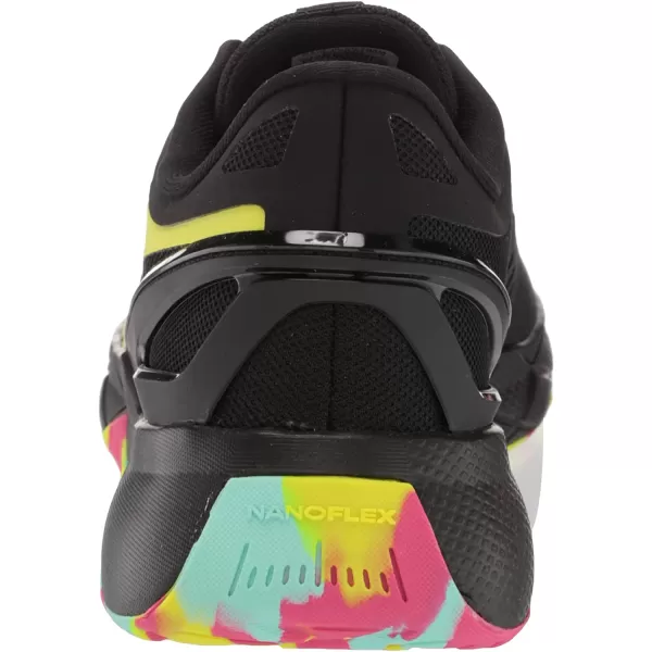 imageReebok Mens Nanoflex Cross TrainerBlackGreen
