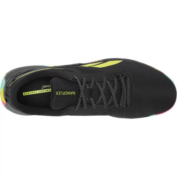 imageReebok Mens Nanoflex Cross TrainerBlackGy