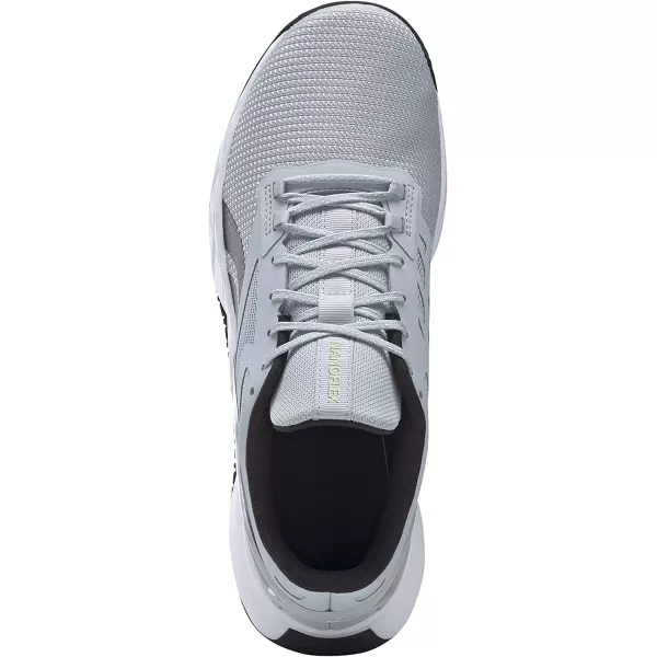 imageReebok Mens Nanoflex Cross TrainerCold GreyCore BlackWhite