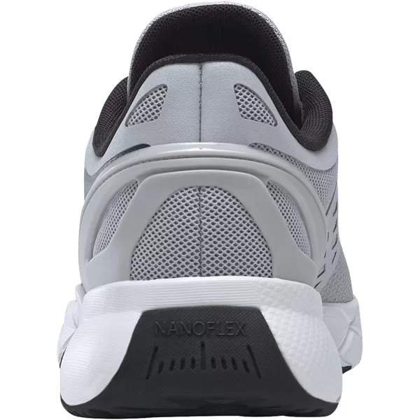 imageReebok Mens Nanoflex Cross TrainerCold GreyCore BlackWhite