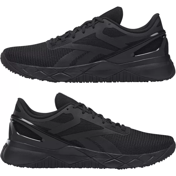 imageReebok Mens Nanoflex Cross TrainerCore BlackTrue Grey