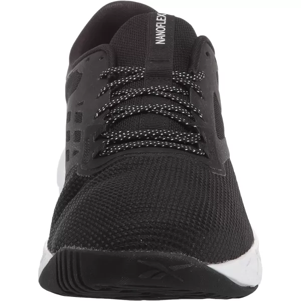 imageReebok Mens Nanoflex Cross TrainerCore BlackWhite