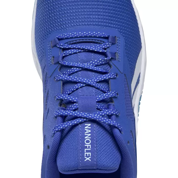 imageReebok Mens Nanoflex Cross TrainerCourt BlueRadiant AquaAqua Dust