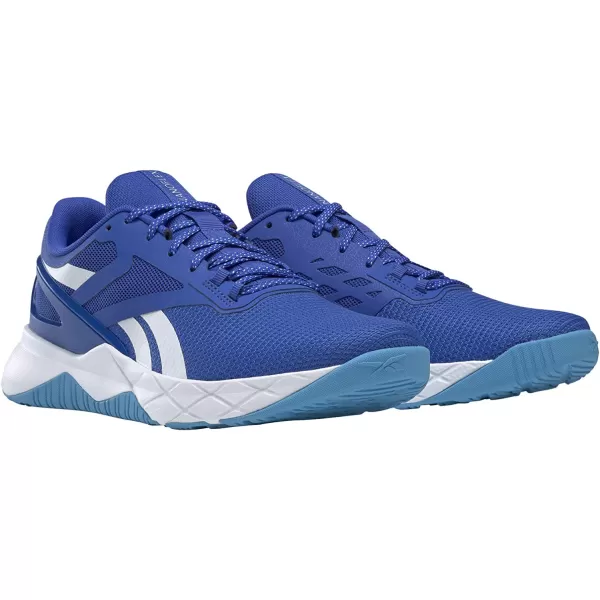 imageReebok Mens Nanoflex Cross TrainerCourt BlueRadiant AquaAqua Dust