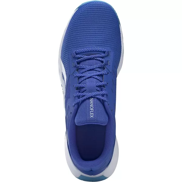 imageReebok Mens Nanoflex Cross TrainerCourt BlueRadiant AquaAqua Dust