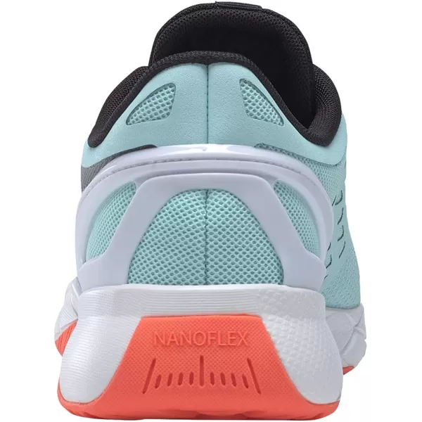 imageReebok Mens Nanoflex Cross TrainerDigital GlowCore BlackWhite
