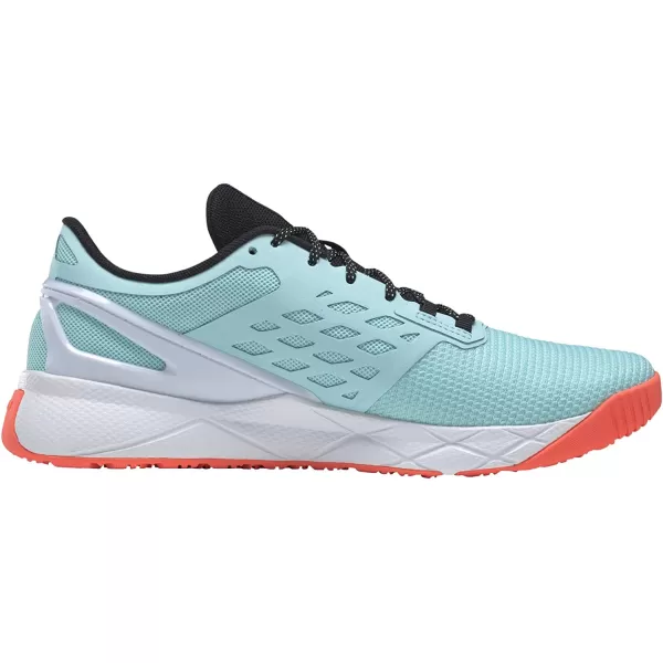 imageReebok Mens Nanoflex Cross TrainerDigital GlowCore BlackWhite