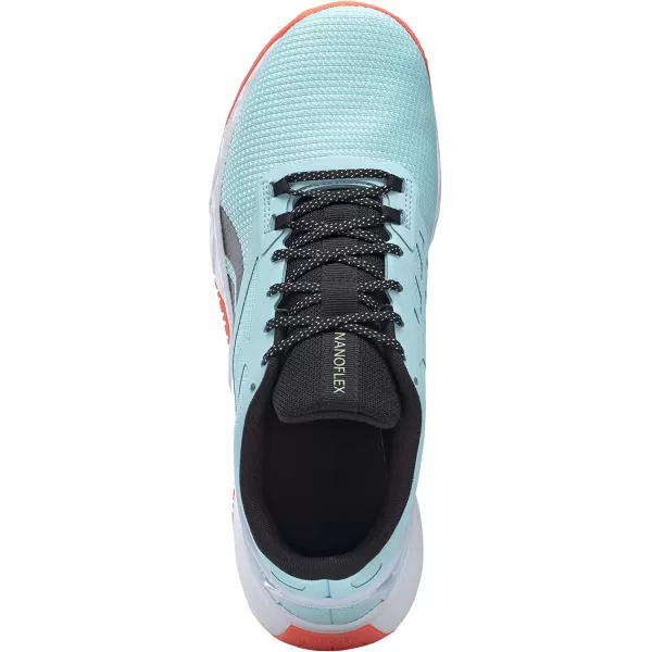 imageReebok Mens Nanoflex Cross TrainerDigital GlowCore BlackWhite
