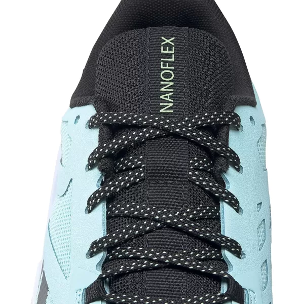 imageReebok Mens Nanoflex Cross TrainerDigital GlowCore BlackWhite