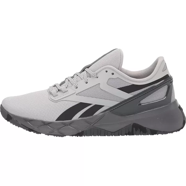 imageReebok Mens Nanoflex Cross TrainerPure Grey 3Core BlackPure Grey 7