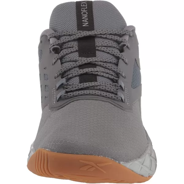 imageReebok Mens Nanoflex Cross TrainerPure GreyBlack