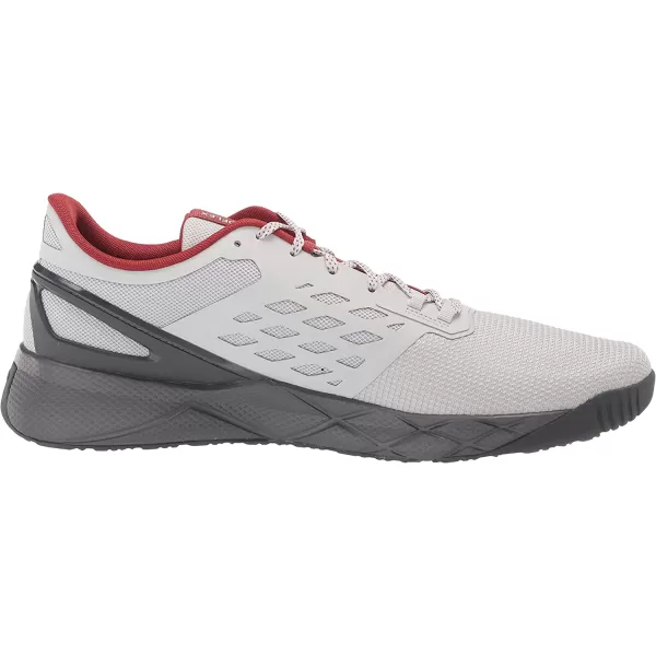 imageReebok Mens Nanoflex Cross TrainerPure GreyRed Ember