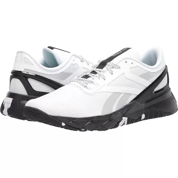 imageReebok Mens Nanoflex Cross TrainerWhitePure GreyBlack