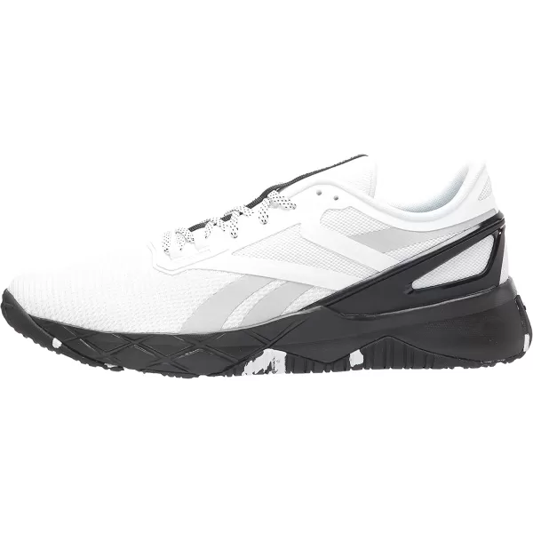 imageReebok Mens Nanoflex Cross TrainerWhitePure GreyBlack