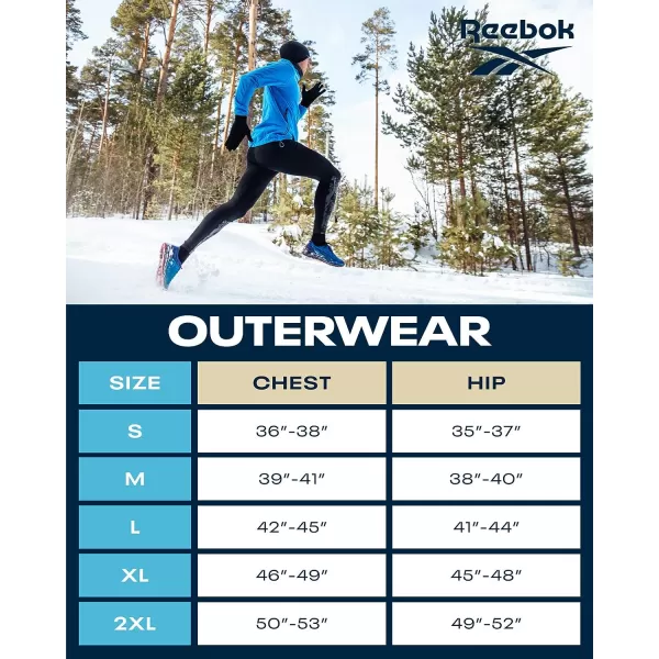 imageReebok Mens Puffer Vest  Quilted Insulated Full Zip Winter Vest  Lightweight Outerwear Sleeveless Jacket for Men MXXLCharcoal