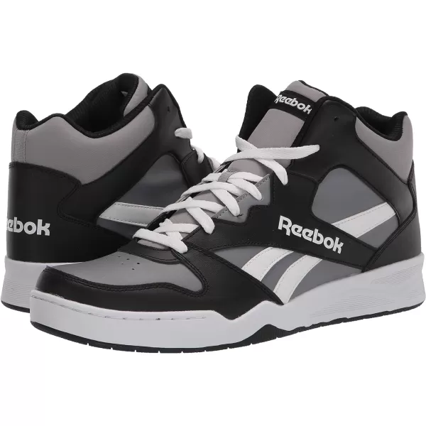 imageReebok Mens Royal Bb4500 Hi2 SneakerBlackWhitePure Grey