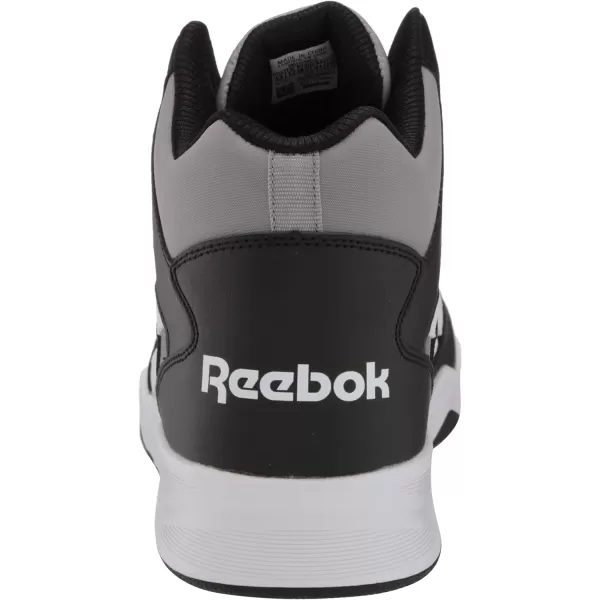 imageReebok Mens Royal Bb4500 Hi2 SneakerBlackWhitePure Grey