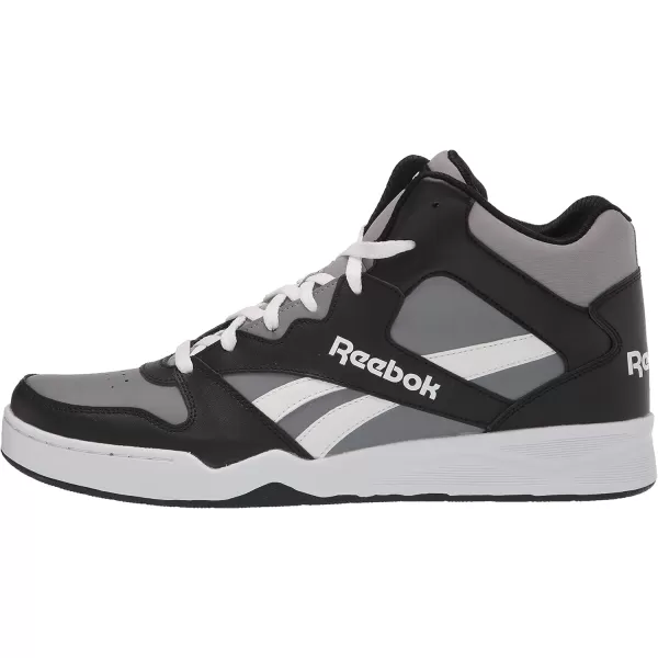 imageReebok Mens Royal Bb4500 Hi2 SneakerBlackWhitePure Grey