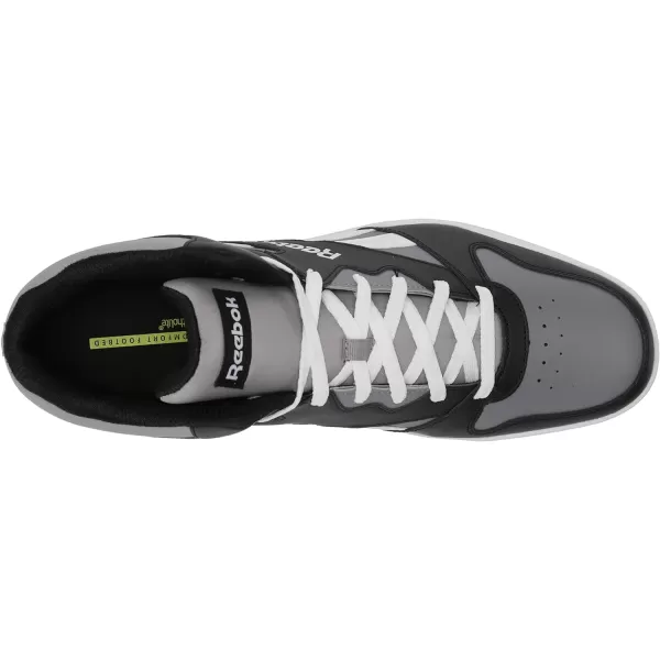 imageReebok Mens Royal Bb4500 Hi2 SneakerBlackWhitePure Grey