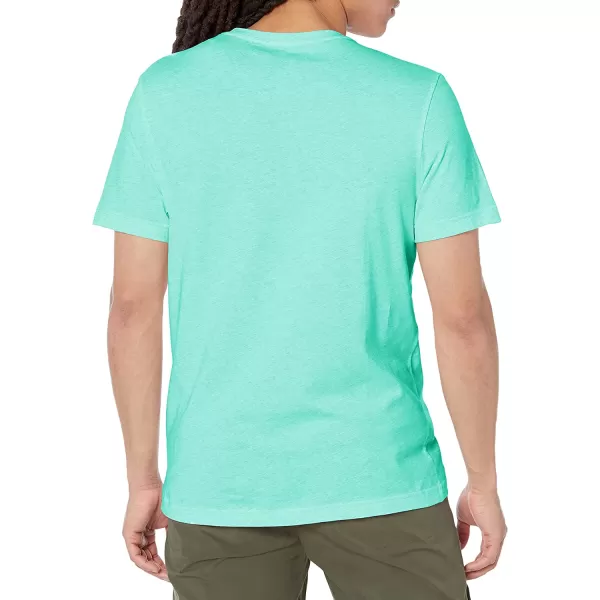 imageReebok Mens Semi Classic TealSmall Logo White Tee