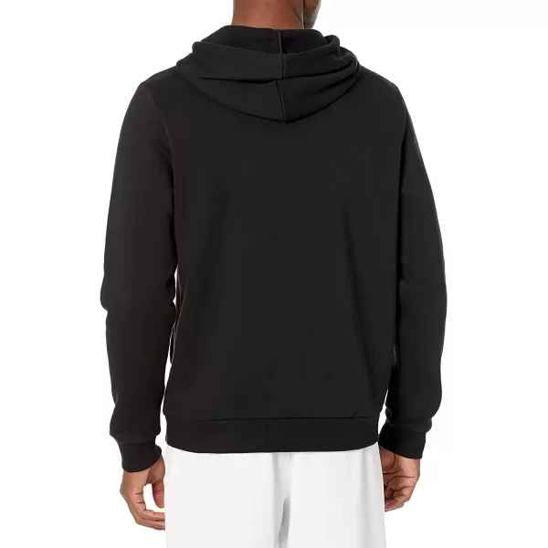 imageReebok Mens Small Logo HoodieBlackWhite Logo