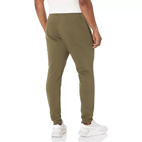 imageReebok Mens Small Logo Jogger in Army Green and White