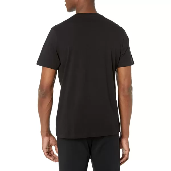 imageReebok Mens Small Logo Tee  BlackWhite