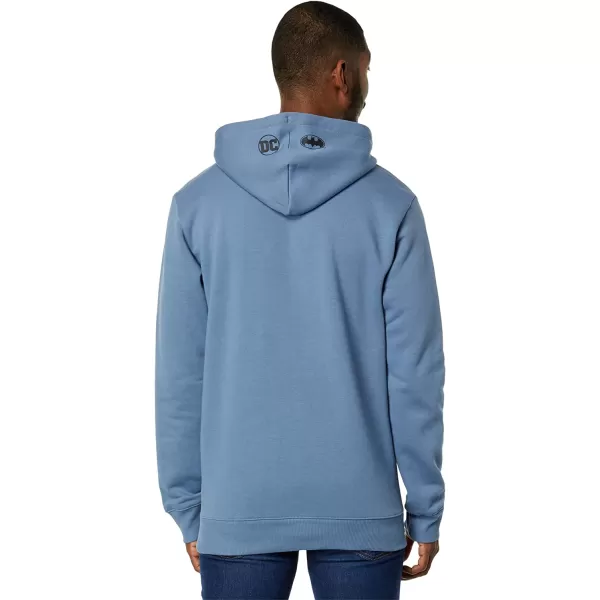 imageReebok Mens Standard Graphic Hoodie  BatmanDC ComicsBlue Slate