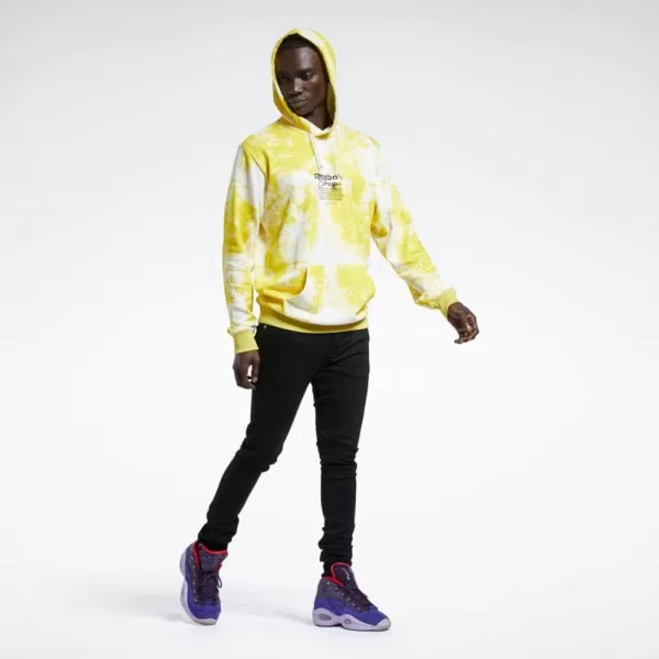 imageReebok Mens Standard Graphic HoodieAcid Yellow