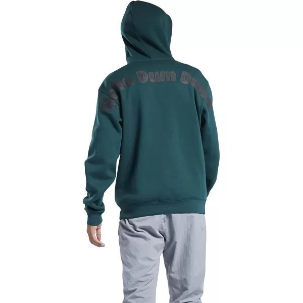 imageReebok Mens Standard Graphic HoodieJetsonsFlintstonesForest Green