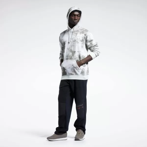 imageReebok Mens Standard Graphic HoodieMedium Grey Heather