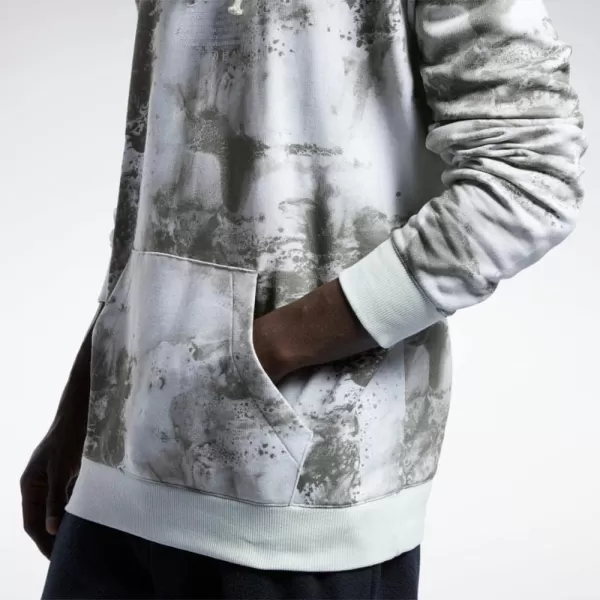 imageReebok Mens Standard Graphic HoodieMedium Grey Heather