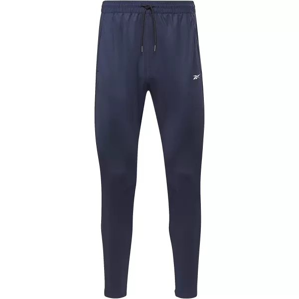 imageReebok Mens Standard Workout Ready Knit PantVector Navy