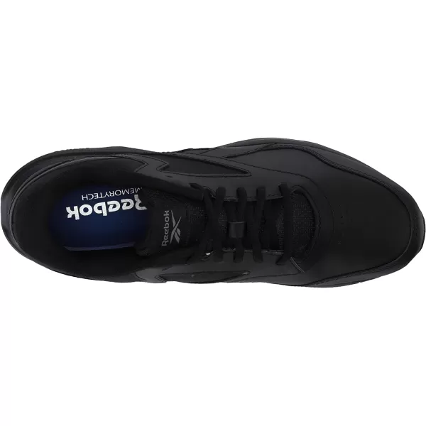 imageReebok Mens Walk Ultra 7 DMX Max ShoeBlackCold GreyCollegiate Royal