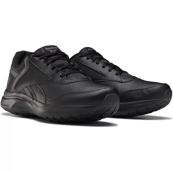 imageReebok Mens Walk Ultra 7 DMX Max ShoeBlackGreyCollegiate Royal