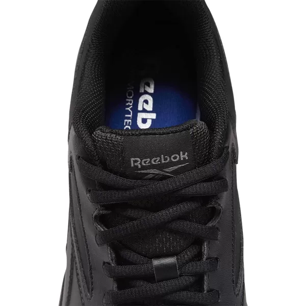imageReebok Mens Walk Ultra 7 DMX Max ShoeBlackGreyCollegiate Royal