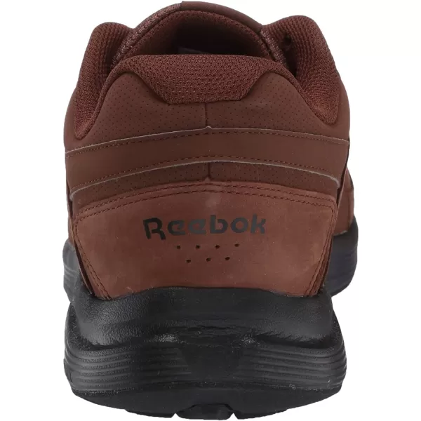 imageReebok Mens Walk Ultra 7 DMX Max ShoeBrush BrownBlackCollegiate Royal