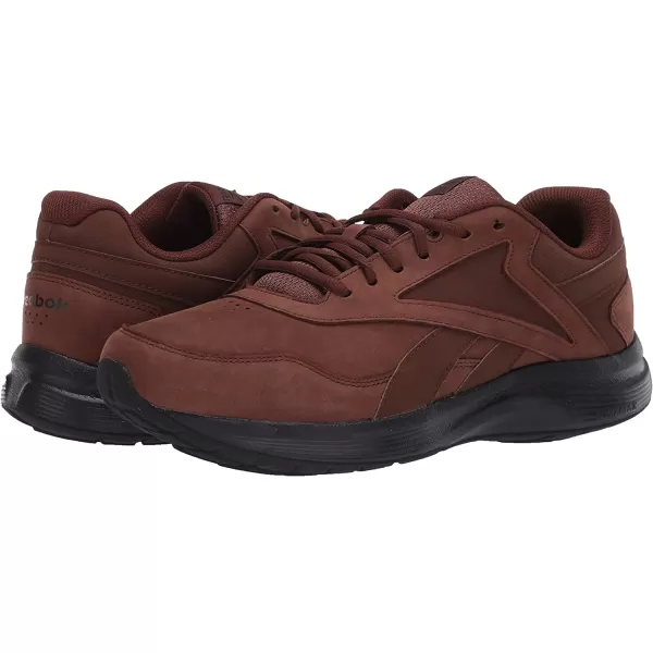 imageReebok Mens Walk Ultra 7 DMX Max ShoeBrush BrownBlackCollegiate Royal
