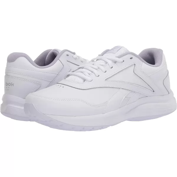 imageReebok Mens Walk Ultra 7 DMX Max ShoeWhiteCold Grey 2Collegiate Royal