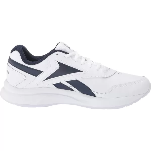 imageReebok Mens Walk Ultra 7 DMX Max ShoeWhiteCollegiate NavyCollegiate Royal