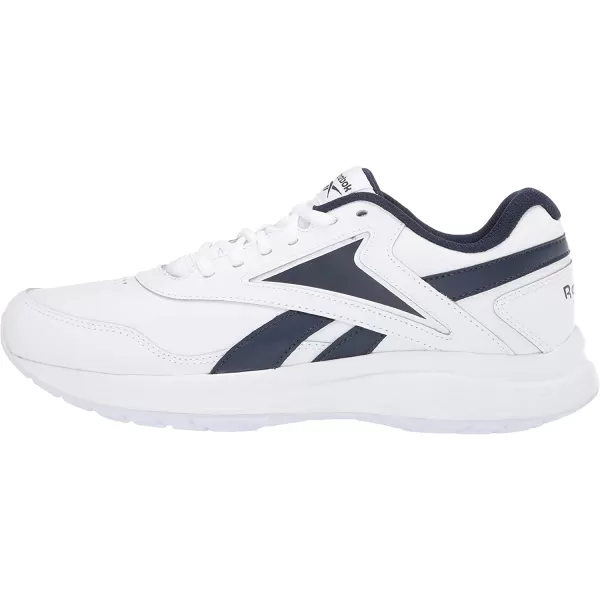 imageReebok Mens Walk Ultra 7 DMX Max ShoeWhiteCollegiate NavyCollegiate Royal
