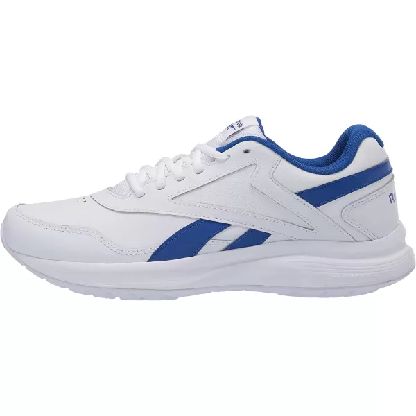 imageReebok Mens Walk Ultra 7 DMX Max ShoeWhiteHumble BlueCollegiate Royal