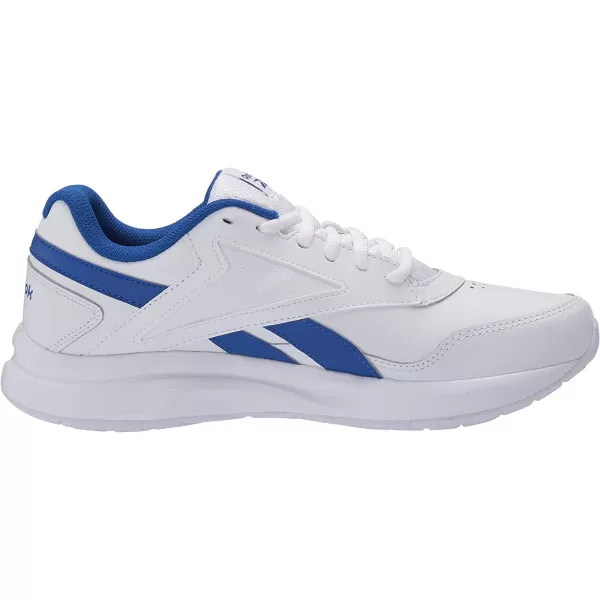 imageReebok Mens Walk Ultra 7 DMX Max ShoeWhiteHumble BlueCollegiate Royal
