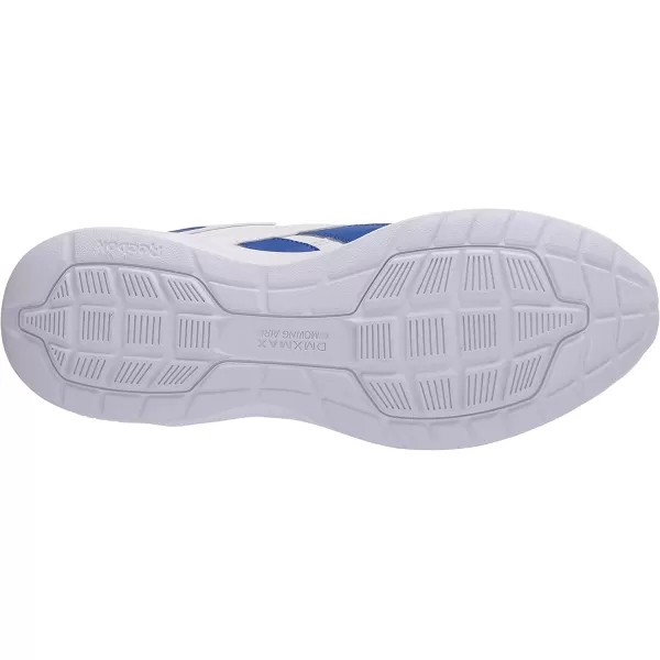 imageReebok Mens Walk Ultra 7 DMX Max ShoeWhiteHumble BlueCollegiate Royal