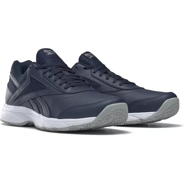 imageReebok Mens Work N Cushion 40 Walking ShoeVector NavyPure GreyWhite