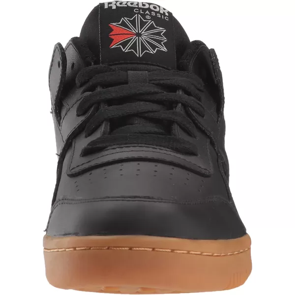 imageReebok Mens Workout Plus SneakerBlackCarbonClassic Red