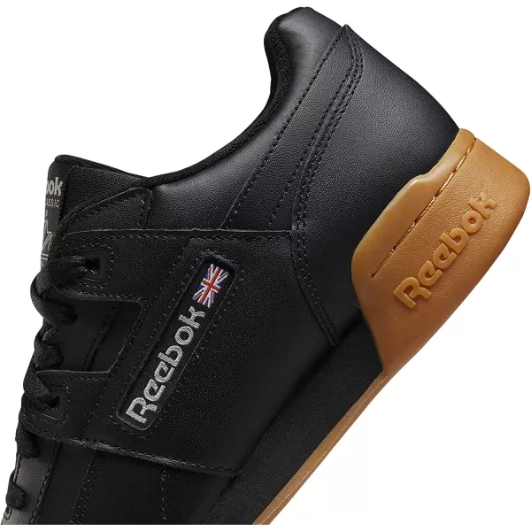 imageReebok Mens Workout Plus SneakerBlackCarbonClassic Red