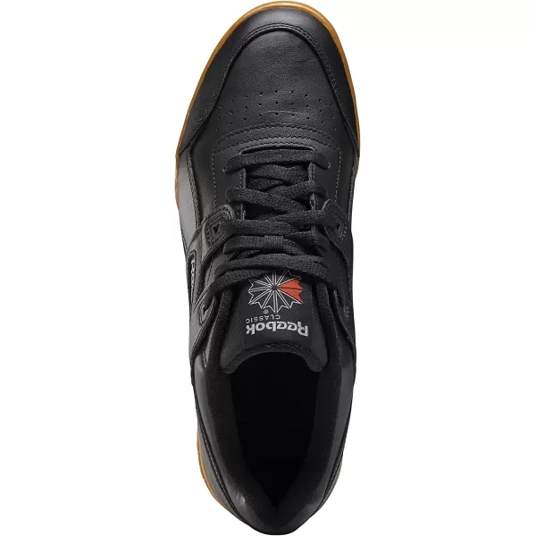 imageReebok Mens Workout Plus SneakerBlackCarbonClassic Red