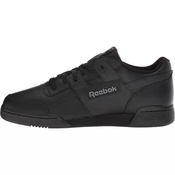 imageReebok Mens Workout Plus SneakerBlackCharcoal